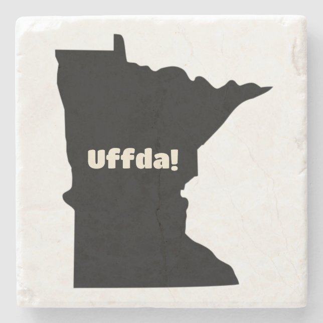 Posavasos De Piedra Personalizable Minnesota (Anverso)