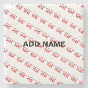 POSAVASOS DE PIEDRA PERSONALIZABLE MODERNO ESTILO BLANCO VERIFICADO MA