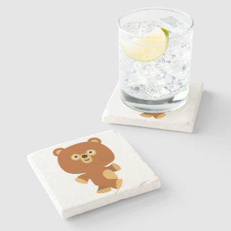 Posavasos De Piedra Personalizado Asserable Cubierta de piedra de oso