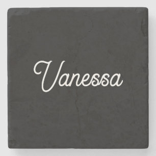 Posavasos De Piedra Personalizado de nombres de escritura a mano profe