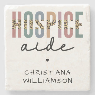 Posavasos De Piedra Personalizado Hospice Aide Hospice Enfermería Hosp