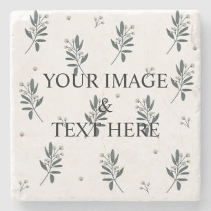 Posavasos De Piedra Personalizado personalizado Su propia foto y texto