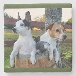Posavasos De Piedra Personalizado Photo Coaster