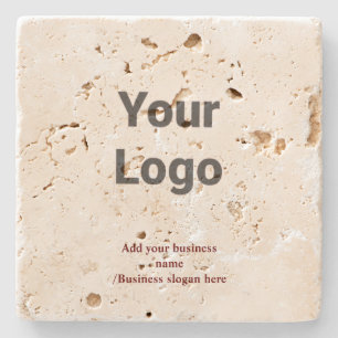 Posavasos De Piedra Personalizado simple código QR agregar su nombre l