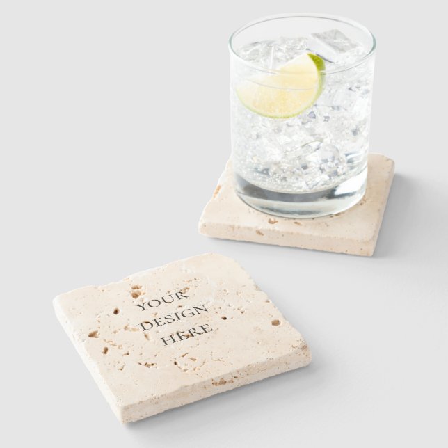 Posavasos De Piedra Personalizar o Personalice (Lateral)