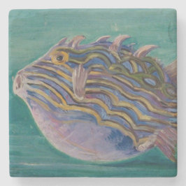 Posavasos De Piedra Pescado tropical exótico (subacuático) (Marianne N