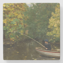 Posavasos De Piedra Pescador (por Hans Andersen Brendekilde)