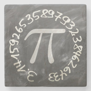 Posavasos De Piedra Pi Day PiDay Chalkboard Education