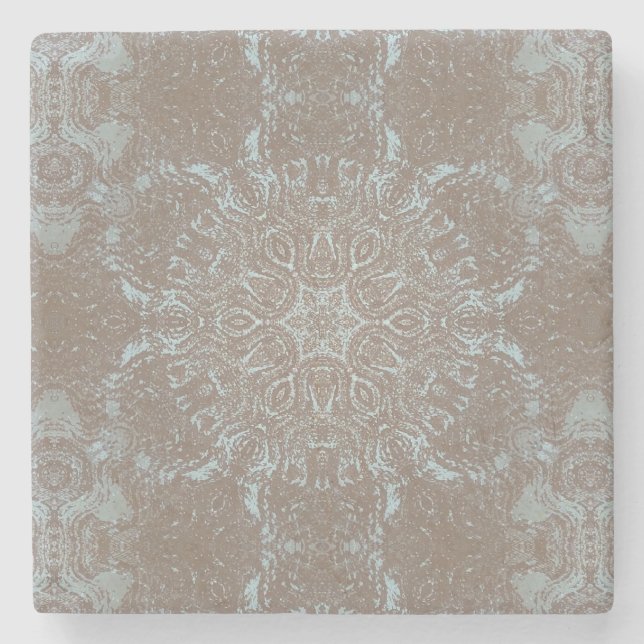 Posavasos De Piedra Piedra de arte natural y arena (Anverso)