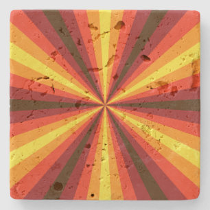 Posavasos De Piedra Piedra de Coaster Ilusión de Otoño