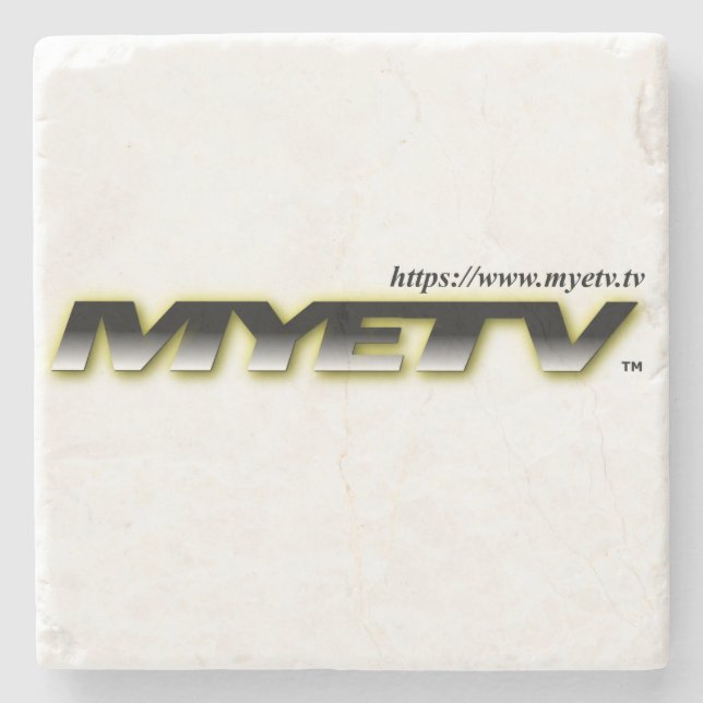 Posavasos De Piedra Piedra de mármol de MYETV (Anverso)
