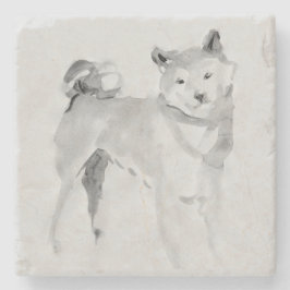 Posavasos De Piedra Piedra del año 2018 de la pintura original chiba i