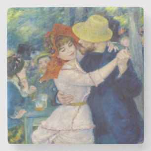 Posavasos De Piedra Pierre-Auguste Renoir - Baile en Bougival