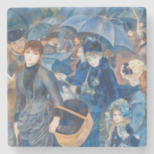 Posavasos De Piedra Pierre-Auguste Renoir - Las sombrillas