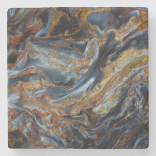 Posavasos De Piedra Pietersite negro