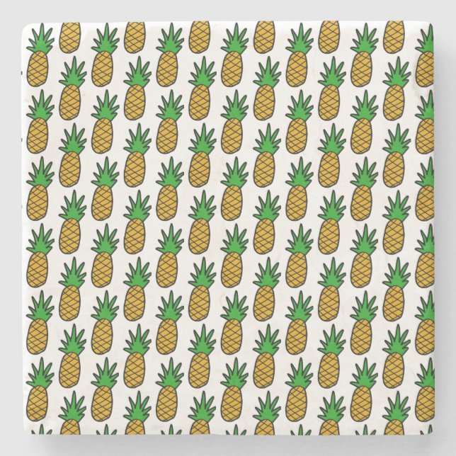 Posavasos De Piedra Piñas (Anverso)