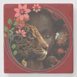 Posavasos De Piedra Ping pong vibes