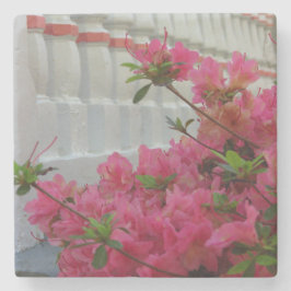 Posavasos De Piedra Pink Azaleas - Viñedo de Martha