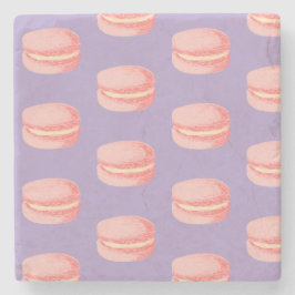 Posavasos De Piedra Pink Macaroons