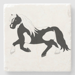 Posavasos De Piedra Pinto Pony Stone Coaster