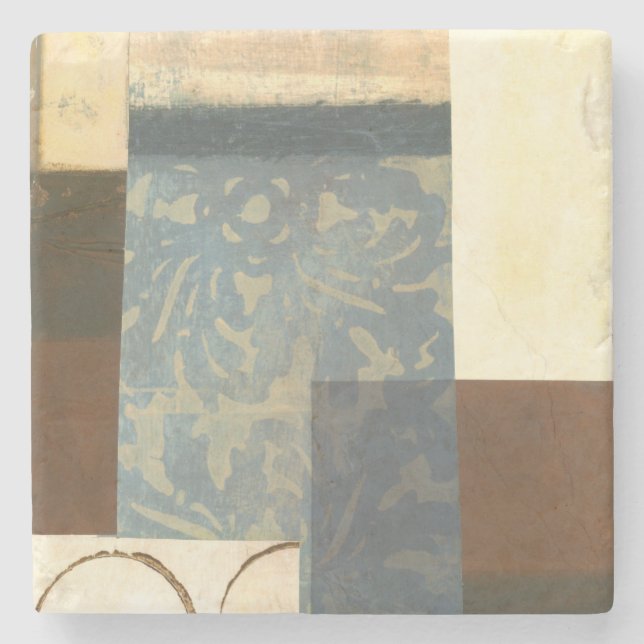 Posavasos De Piedra Pintura moderna de panel (Anverso)