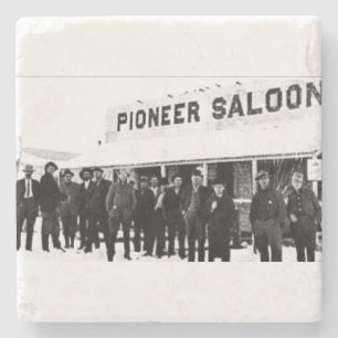 Posavasos De Piedra Pioneer Saloon