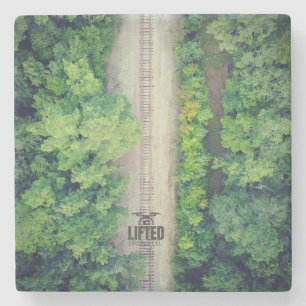 Posavasos De Piedra Pistas del tren