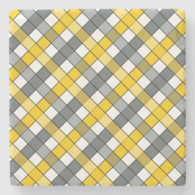 POSAVASOS DE PIEDRA PLACA DE MUSTARIO Y CARBÓN (Anverso)