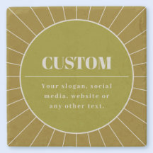 Plantilla de diseño editable única inspirada en re