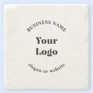 Posavasos De Piedra Plantilla minimalista retro-moderna para tu logo