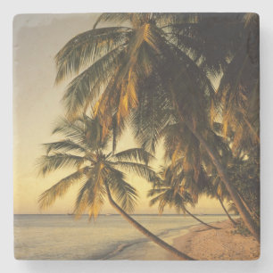 Posavasos De Piedra Playa al atardecer, Trinidad