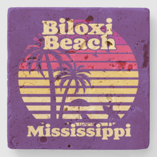 Posavasos De Piedra Playa Biloxi, Misisipi