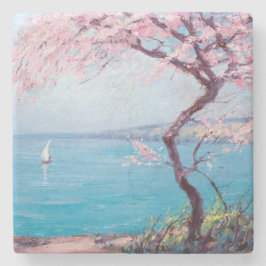 Posavasos De Piedra Playa de Biarritz (por Kimon Loghi)