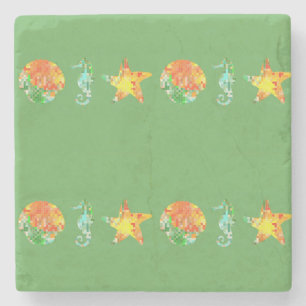 Posavasos De Piedra Playa fresca