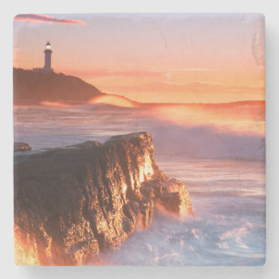 Posavasos De Piedra Playa principal de los soldados del faro el   de