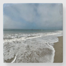 Playa Santa Mónica en otoño.