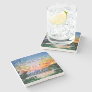 Posavasos De Piedra Playa Tropical Breeze Goa