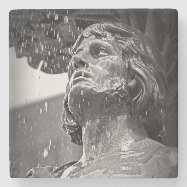 Posavasos De Piedra Plaza de la Fuente - Cincinnati (Anverso)