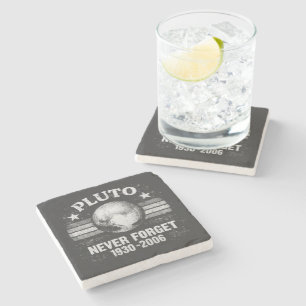 Posavasos De Piedra Plutón Nunca Olvides