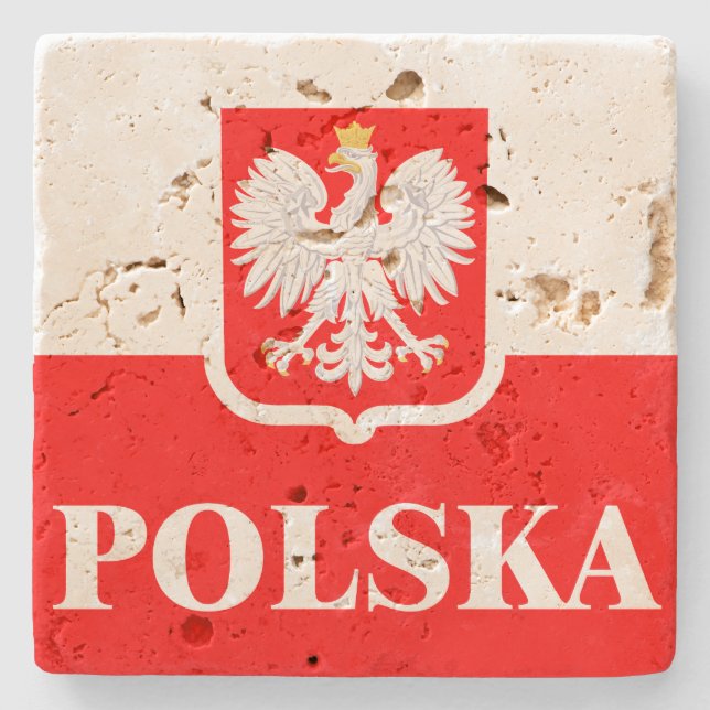 Posavasos De Piedra Polska 1 (Anverso)