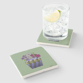 Posavasos De Piedra Ponente de opinión Lily Vase Marble