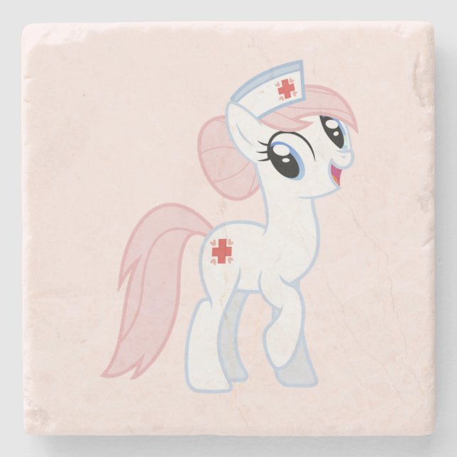 Posavasos De Piedra Pony Stone Resbaladera (Anverso)