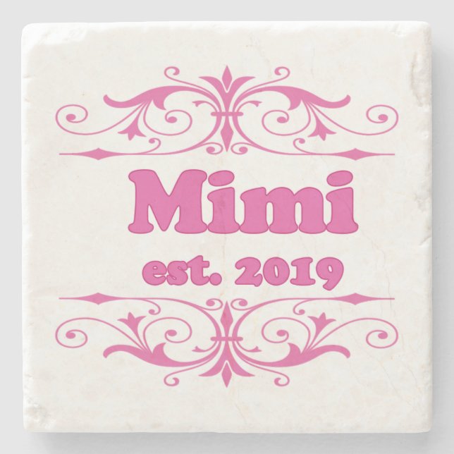 Posavasos De Piedra Por Ese Especial "Mimi 2019" (Anverso)
