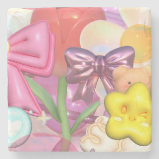 Posavasos De Piedra Portátil de fotos espirales