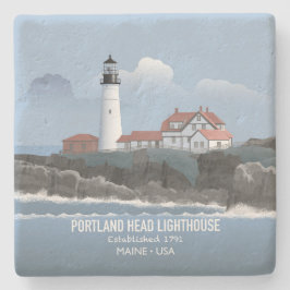 Posavasos De Piedra Portland Head Lighthouse