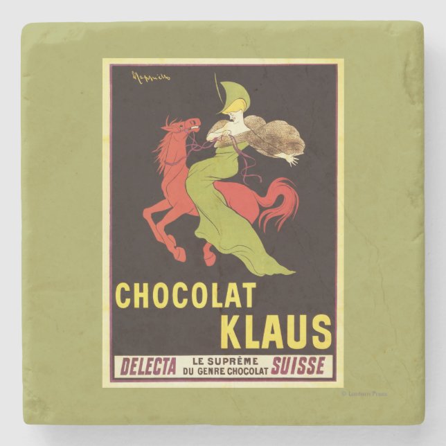 Posavasos De Piedra Poster del anuncio de Chocolat Klaus (Anverso)