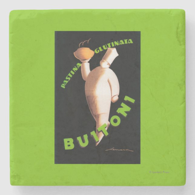 Posavasos De Piedra Poster promocional de las pastas de Buitoni (Anverso)