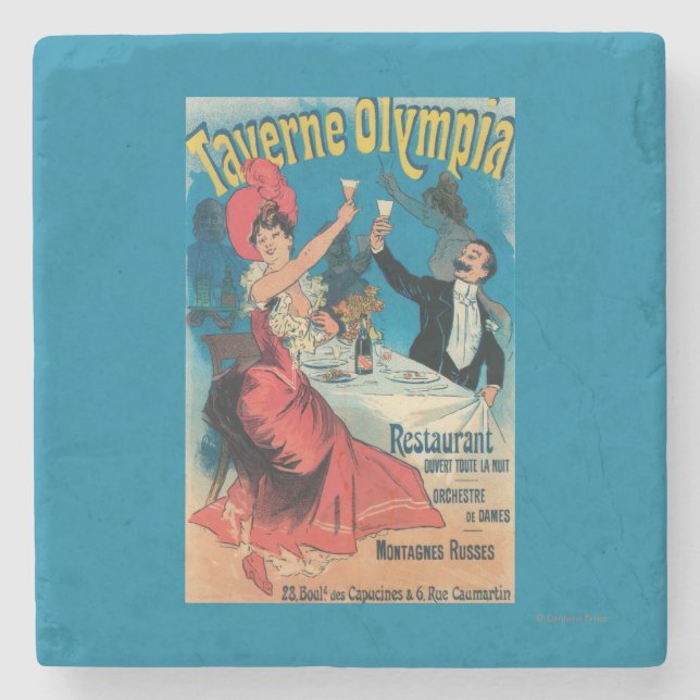 Posavasos De Piedra Poster promocional de Taverne Olympia (Anverso)