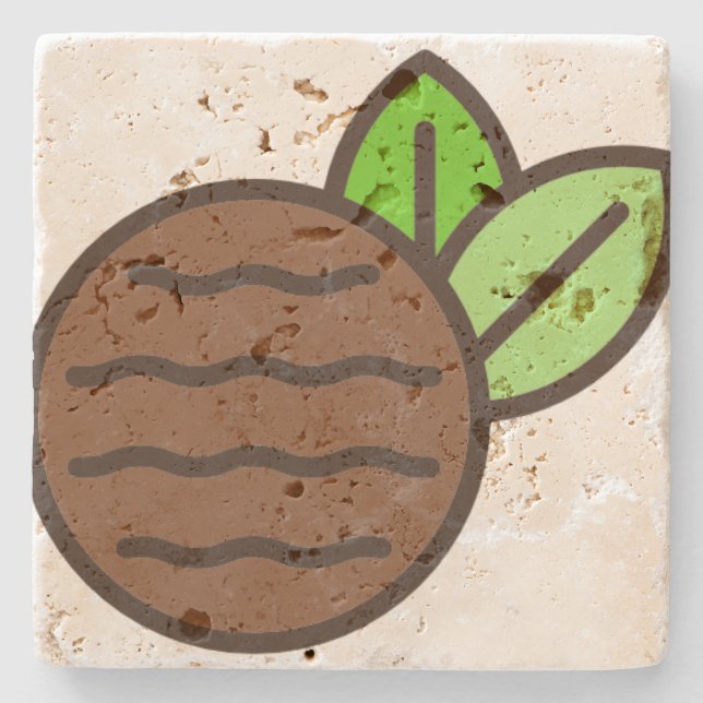 Posavasos De Piedra ppermint-patty (Anverso)