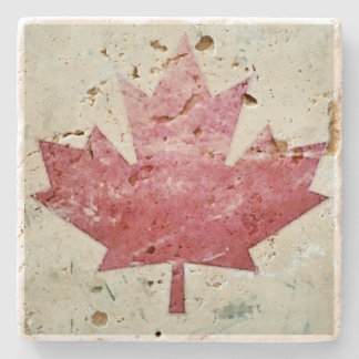 Posavasos De Piedra Práctico de costa canadiense sucio de la piedra de